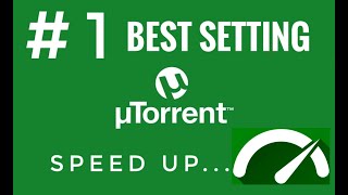 1 Best Setting For Utorrent 2021 Increase Downloading Speed In Seconds Hindi [upl. by Jocelyn13]