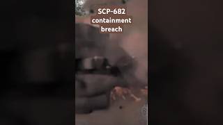 POV  SCP682 containment breach scpfoundation scp682 scp scpcontainmentbreach monster capcut [upl. by Nolram]