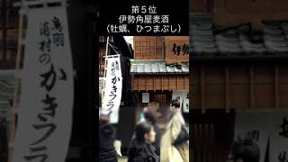 【伊勢】おかげ横丁行列店BEST5 shouts 水樹奈々 [upl. by Harwill]