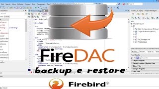 19  Backup Restore Firebird com Firedac [upl. by Nyliuqcaj]