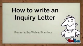 Inquiry Letter in Just 2 mins [upl. by Pansy283]