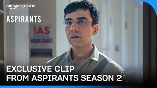 Dreams do come true  Exclusive Clip Aspirants Season 2  Prime Video India [upl. by Nedrud]