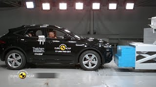 Jaguar EPace Crash Test Euro NCAP [upl. by Kristal387]