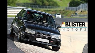 Opel Kadett GSI Onboard Nürburgring Nordschleife [upl. by Palmer486]