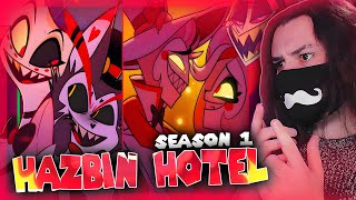 I Reacted To EVERY Song From Hazbin Hotel For The First Time  Hazbin Hotel Reaction [upl. by Haret]