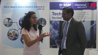 V S Anand Managing Director Chemetall India BASF company speaks to The Machinist at IMTEX 2019 [upl. by Ailahk91]