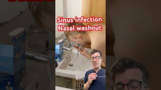 Doctor explains SINUS WASHOUT shorts [upl. by Varden862]