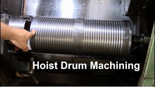 Hoist Drum Machining [upl. by Anahcar]