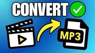 How To Convert Video To MP3 Quick amp Easy [upl. by Okechuku462]