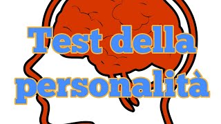 Test della personalità [upl. by Einatirb]