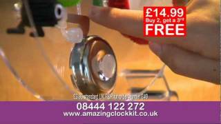 The Amazing Clock Kit  The Happy Puzzle Company TV Advert [upl. by Winthorpe]