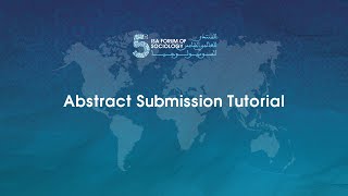 ISAforum25 Abstract Submission Tutorial [upl. by Nahaj]