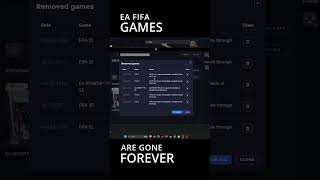 EA FIFA GONE fifa [upl. by Eirolam]