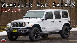 2024 Jeep Wrangler 4Xe Sahara Review  A 65000 PHEV OffRoader [upl. by Phelps]