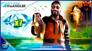 I Caught 7 Diamonds on these GREAT Hotspots Got the Rarest  Call of the Wild theAngler [upl. by Maier461]