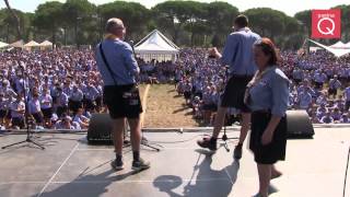 Route nazionale scout Agesci 2014  San Rossore [upl. by Alihet]