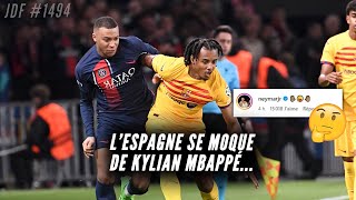 LESPAGNE chambre Kylian MBAPPÉ  NEYMAR trolle le PSG  LOM crie au scandale [upl. by Lladnek678]