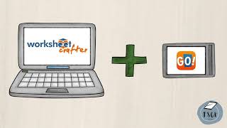 Mit dem WorksheetCrafter digitale Arbeitsblätter für das iPad erstellen [upl. by Lenod]