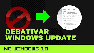 Como desativar o Windows Update no Windows 10 [upl. by Daryl]