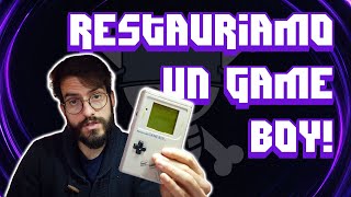 Nintendo Game Boy 1989 GUASTO riusciamo ad aggiustarlo [upl. by Nanreik]