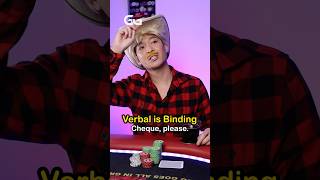 verbal is binding howtoplaypoker sketch comedy [upl. by Hosfmann324]