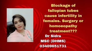 sidrahamid8847 blockage of fallopian tubes n its treatment [upl. by Anitan]