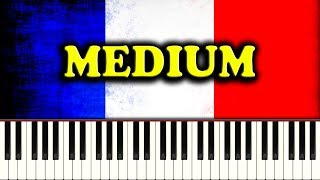 LA MARSEILLAISE French National Anthem  Piano Tutorial [upl. by Ellehcil]