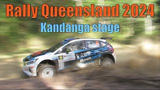 Rally Qld 2024 Kandanga stage  all cars Saturday [upl. by Aelram37]