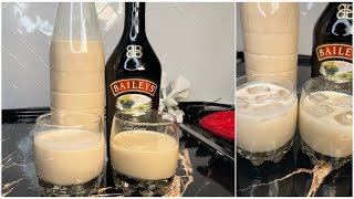 How To Make HOMEMADE BAILEYS IRISH CREAM LIQUEUR [upl. by Fesoj]