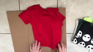 DIY Shirt Folding Board [upl. by Nagud]