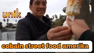 Street food di amerika First vlog  coba [upl. by Jaret651]