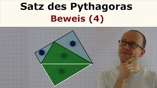 Satz des Pythagoras  Beweis 4 [upl. by Anayad]