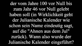 Der Schwindel mit dem Jahre Null [upl. by Noffihc]