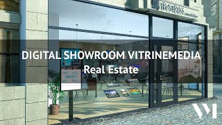 Digital Showroom VITRINEMEDIA  Real Estate Agency [upl. by Darbee]