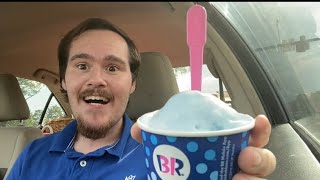 Baskin Robbins Beach Day Ice Cream Review [upl. by Swetiana68]