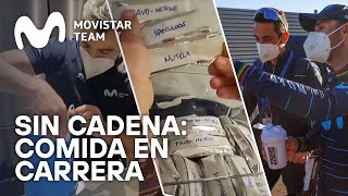 SinCadena ¿Qué comen los Ciclistas en Carrera  Movistar Team  2022 [upl. by Sylvie]