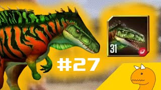 MAX LEVEL OSTAFRIKASAURUS  Jurassic World The Game  Ep 27 [upl. by Ikkela298]