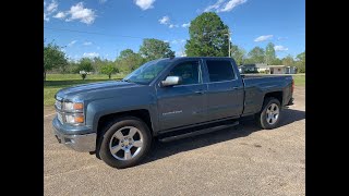 2014 Chevrolet Silverado 1500 4 Door Crew Cab 4x4 Pickup Truck 93282 Miles [upl. by Cramer]