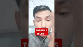 Toppers Secret manojsirkhurja manojsir [upl. by Colene]