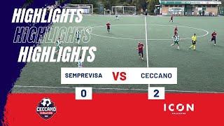 Semprevisa  Ceccano 02 Highlights [upl. by Nellie467]