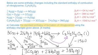 Challenging Hesss Law question [upl. by Milak931]