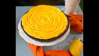 Mango Cheesecake Tart [upl. by Nahsrad]