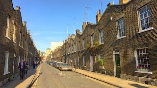 LONDON WALK  Roupell Street  Georgian Terraces in Waterloo  England [upl. by Gomer699]