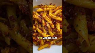 Sun dried tomato lemon pasta [upl. by Nilyahs]