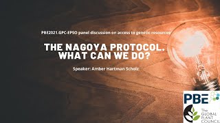 Tha Nagoya Protocol What can we do [upl. by Heisser252]