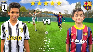 I Challenged KID RONALDO vs KID MESSI [upl. by Ashli955]