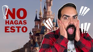 🚨 15 errores que NO debes cometer en DISNEYLAND PARIS [upl. by Nennerb]