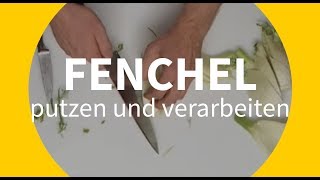 Fenchel putzen und schneiden  so gehts richtig [upl. by Meadow]