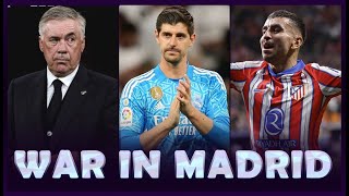 WAR IN MADIRD  ANCELOTTI IS CLASS AGAIN  ATLENTICO MADRID 1  1 REAL MADRID  POST MATCH REACTION [upl. by Kyd931]