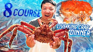 ONCE in a LIFETIME MICHELIN STAR Japanese King Crab Experience amp BEST Yakisoba in Tokyo [upl. by Francesca]